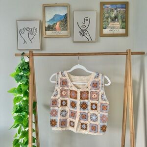 Chic Wish Crochet Vest